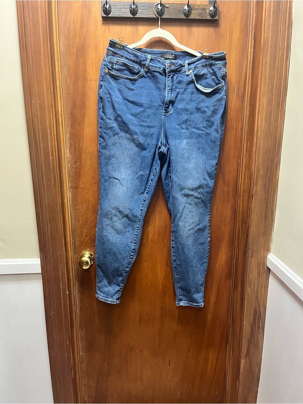 Judy Blue Dark Blue Skinny Jeans 20w EUC